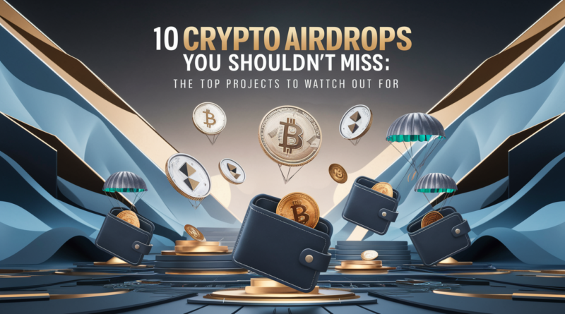 10 Crypto Airdrops You Shouldn't Miss: The Top Projects to Watch Out For